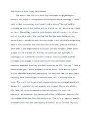 Sex Still Has A Price Tag By Pam Stenzel Docx Sex Still Has A Price Tag By Pam Stenzel The