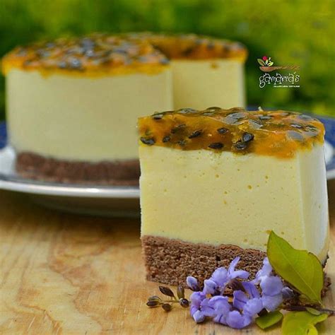 CHEESE CAKE DE PARCHITA SIN HORNO SINGLUTEN SINHUEVO SINAZUCAR Para