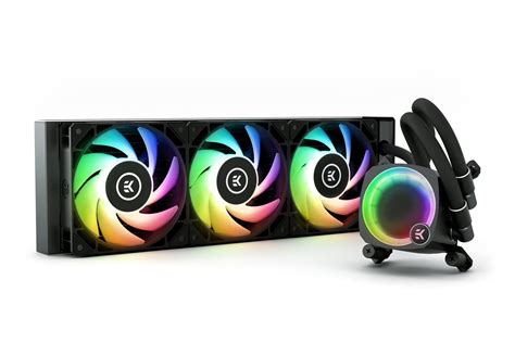 Ek Nucleus Aio Cr360 Lux D Rgb All In One Liquid Cpu Cooler With Ek Fpt