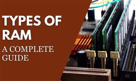 A Guide to the Different Types of RAM in Computers