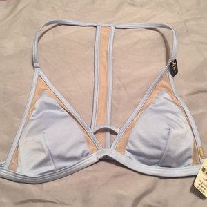 Pink Victoria S Secret Swim Pink Pushup Triangle Bikini Top Poshmark