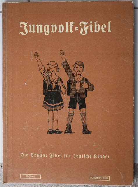 Original Third Reich nazi children's book Jungvolk Fibel