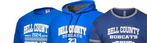 Bell County High School Bobcats Apparel Store Prep Sportswear