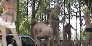 Wet T Shirt Contest In The Woods Part Porn Videos