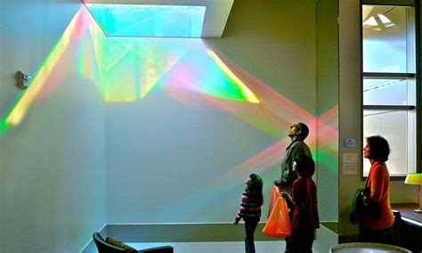 Световая солнечная инсталляция в калифорнийской библиотеке | Light art ...