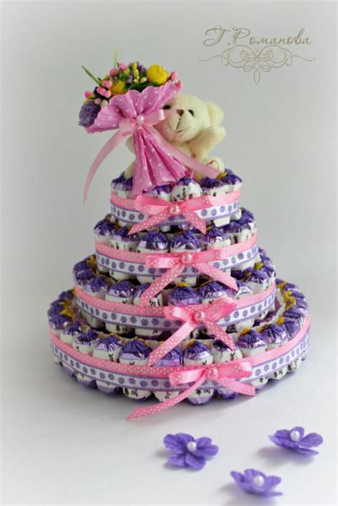 Galina2405 | Поделки из шоколада, Съедобные поделки, Конфетные торты