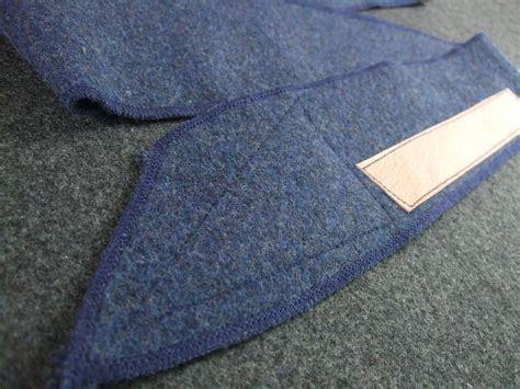 Ww1 French Bluish Iron Grey Wool Chasseurs Alpins Curved Puttees Legwr