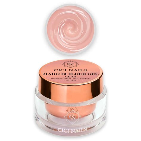 Gusti gradivni gel za nokte Hard Clay 30 ml - Cici Nails