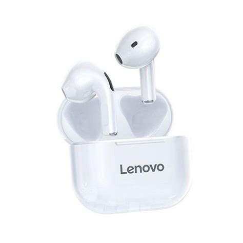 Auriculares Bluetooth Inal Mbricos Lenovo Lp Blancos