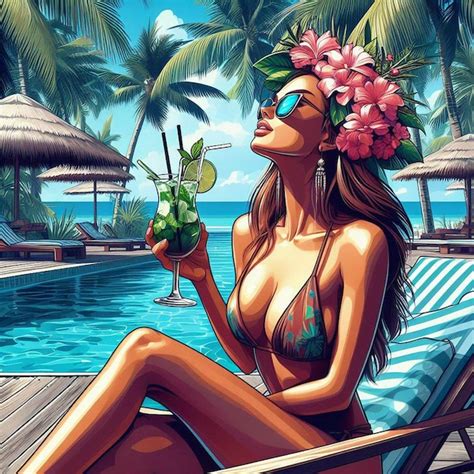 PSD De Chica Bikini Sexy 400 Plantillas PSD Gratuitas De Gran Calidad Para Descargar