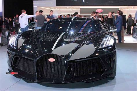 Bugatti Chiron Black Car price is Rs 118 crores - Most expensive new car