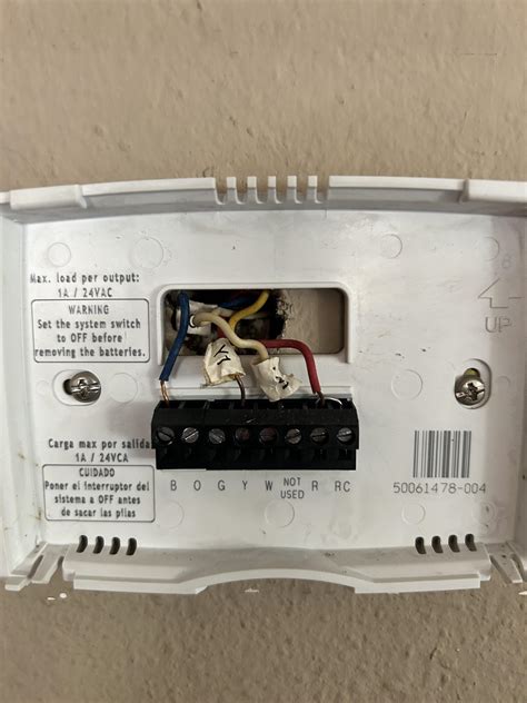 Is this 4 wire setup wired correctly? : r/hvacadvice