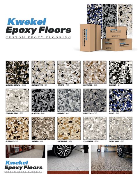 Floor Coating Colors | Epoxy Flooring Professional