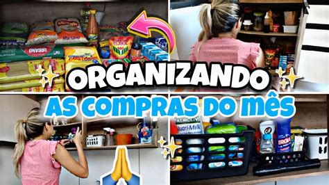 Organizando As Compras Do M S Compras De Maio Organizando Os Arm Rios