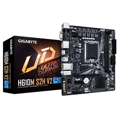 Материнская плата Gigabyte H610M S2H V2 s-1700 – фото, отзывы ...