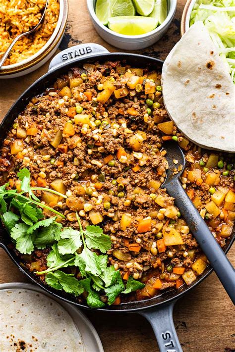 Authentic One Pan Mexican Picadillo So Much Food