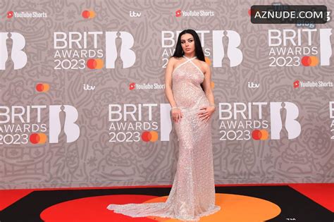 Charli XCX Sexy Flashes Her Hot Tits At The BRIT Awards In London