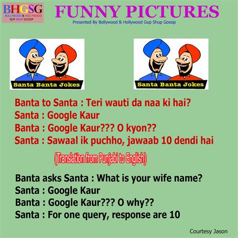 Bollywood And Hollywood Gup Shup Gossip Santa Banta Jokes By Bhgsg