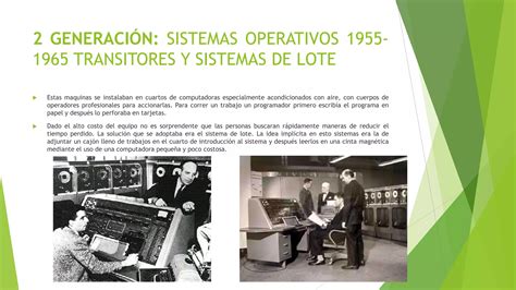 Generaciones De Los Sistemas Operativos Ppt