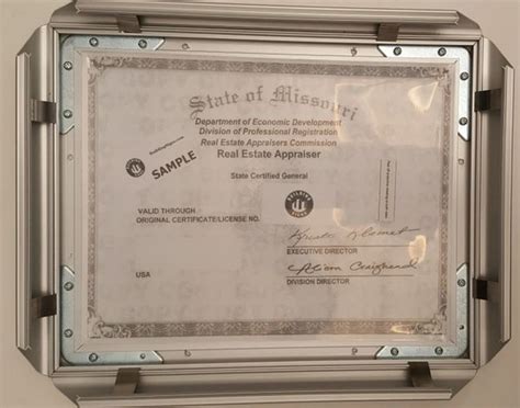 Business License Frame Mo Hpd Signs The Official Store