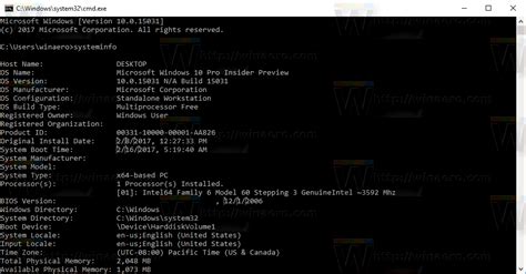 system information  windows
