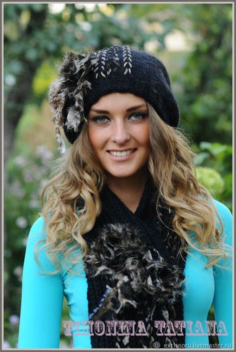 Авторский комплект(шапка+шарф) – купить или заказать в интернет ...