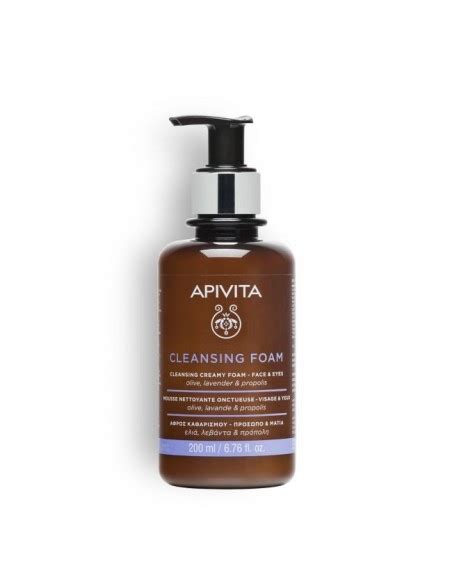 Apivita Crema Espuma Limpiadora 200 Ml