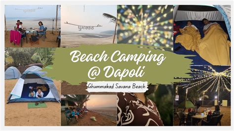 Offbeat Dapoli Beach Side Tent Camping Ghumakkad Campsite Anjarle