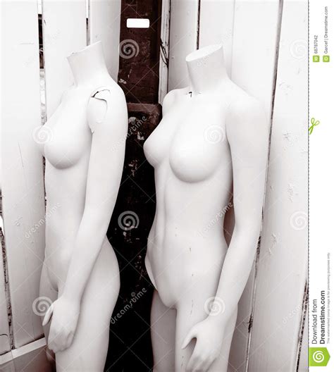 Female Mannequins Stock Photo Image Of Naked Arms Junk