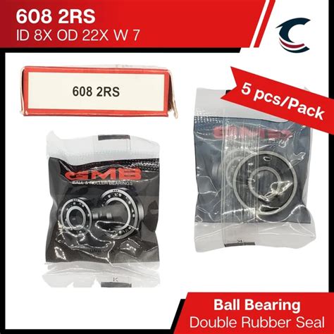 GMB BALL BEARING 608 2RS 5pcs Pack Lazada PH