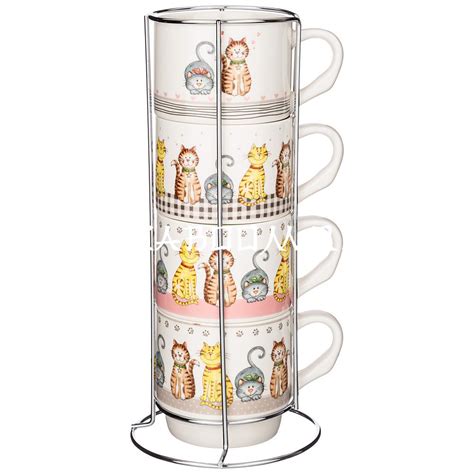 Купить набор кружек на металл. подставке 400 мл (Lefard) в Москве ...