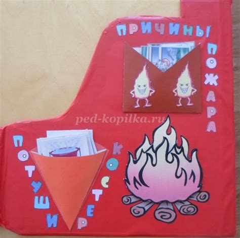 Лэпбук по пожарной безопасности в детском саду. Старшая ...