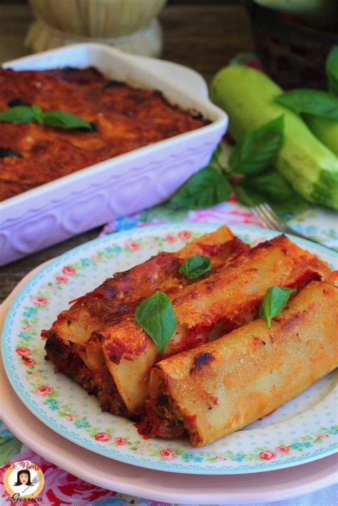 Ricetta Dei CANNELLONI RIPIENI DI VERDURE Pasta Al Forno Vegetariana