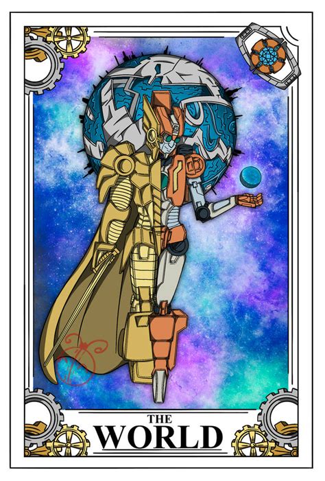 Transformers Tarot Card Rung Colored By Sailorchibix On Deviantart