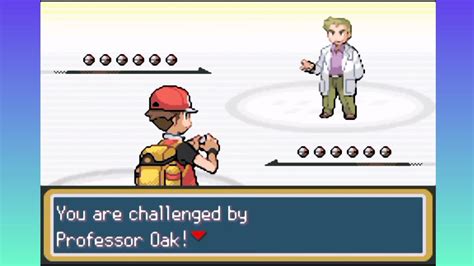 Pokémon Radical Red v3 02 Hardcore Mode Professor Oak YouTube