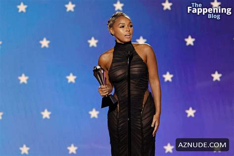 Janelle Monae Sexy Flashes Her Hot Boobs At The Th Annual Critics Choice Awards In Los Angeles