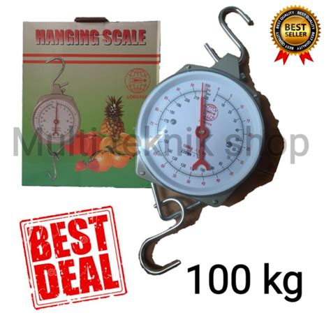 Jual Timbangan Gantungtimbangan Ayamhanging Scale 100kg Shopee