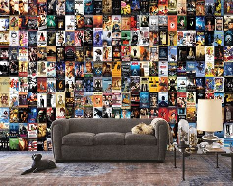 Movie Posters Digital Print Wallpaper Wall Coverings Peel And Stick