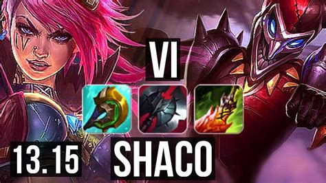 VI Vs SHACO JNG 16 1 9 Legendary 400 Games EUW Master 13 15