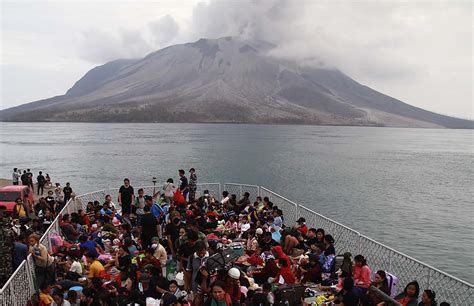 Indonesia Go Id Pemerintah Evakuasi Warga Terdampak Erupsi Gunung Ruang