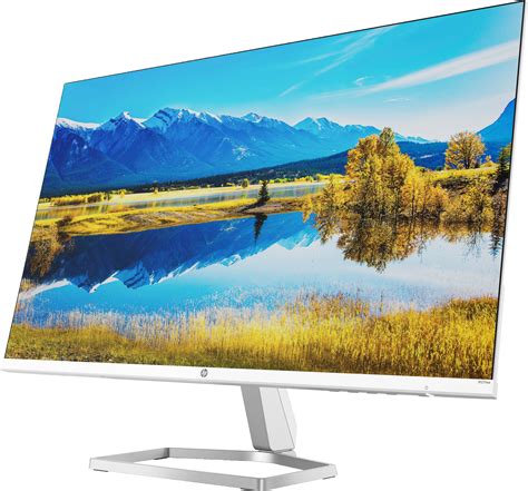 いておりま HP 27 inch 1080P Computer Monitor in Silver and Black， 27" Full ...