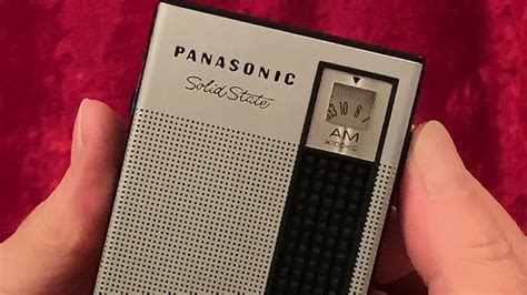 When Panasonic Got Style S Transistor Radios Youtube