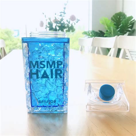 Коробка для молока бутылка для воды Милая Квадратная бутылка для воды ...