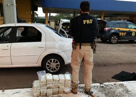 Cocaína avaliada em mais de R 1 7 milhão é apreendida pela PRF