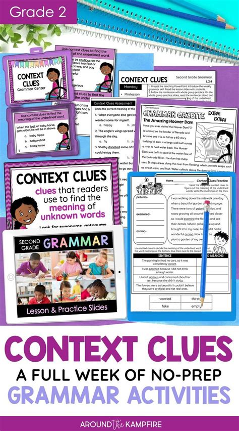 Context Clues Activities Worksheets Passage And Powerpoint 2nd Grade