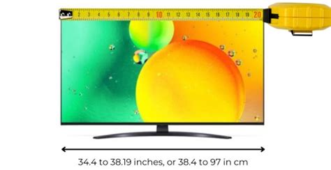 43 inch TV Dimensions: How Big is a 43 Inch TV?