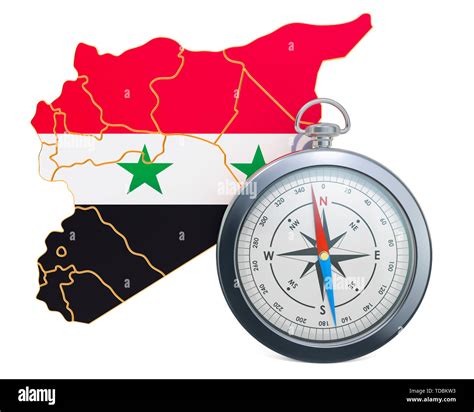 Travel Or Tourism In Syria Concept 3d Rendering Isolated On White