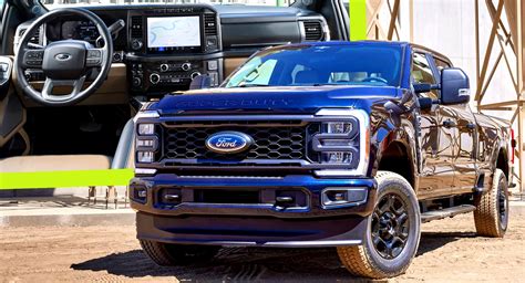 2023 Ford Super Duty Debuts With Two New Engines Class Leading Tech And Improved Capabilities