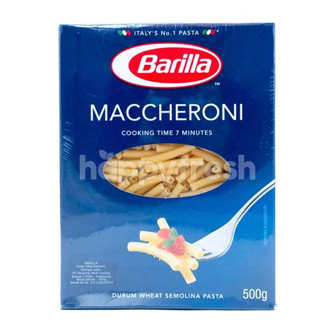 Beli Barilla Pasta Maccheroni Dari Tmc Bangsar Happyfresh