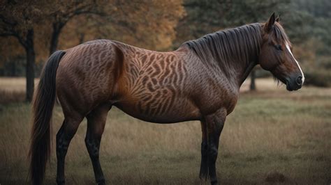 Rare Brindle Horse Coat Patterns